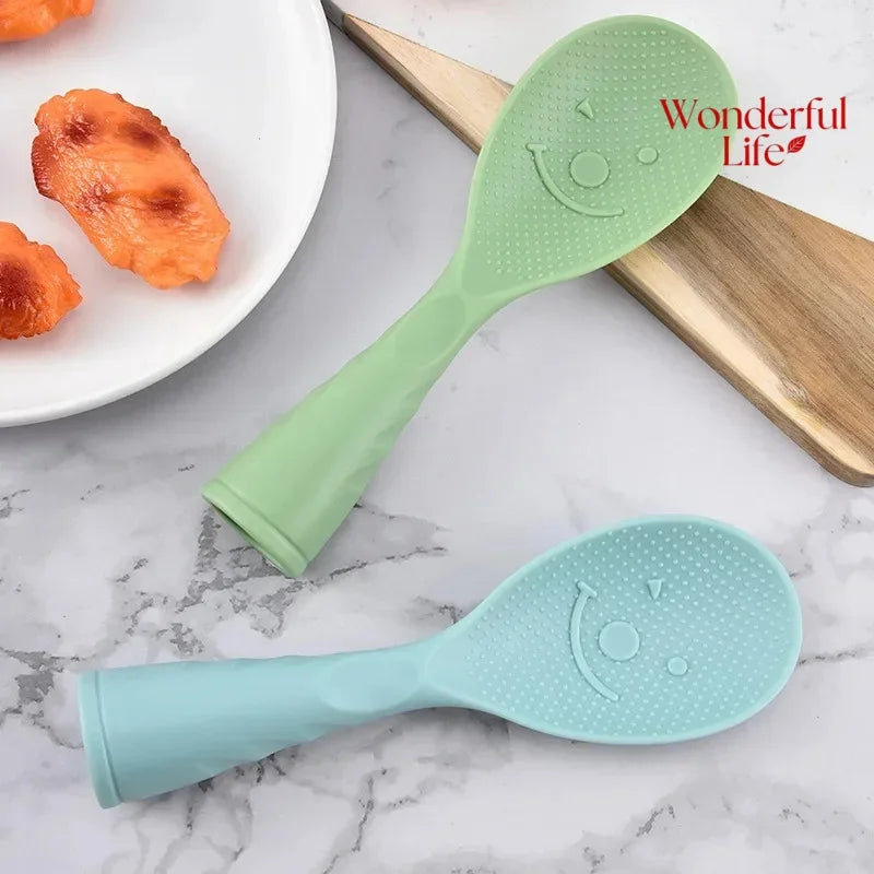 1Pcs Plastic Rice Spoon Paddles-Perfect for Cooking Every Time Home