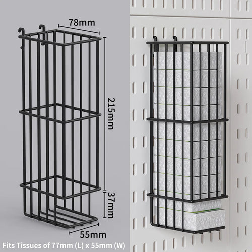 No-Drill Gaming Room Pegboard, Wall Organizer for Controller,