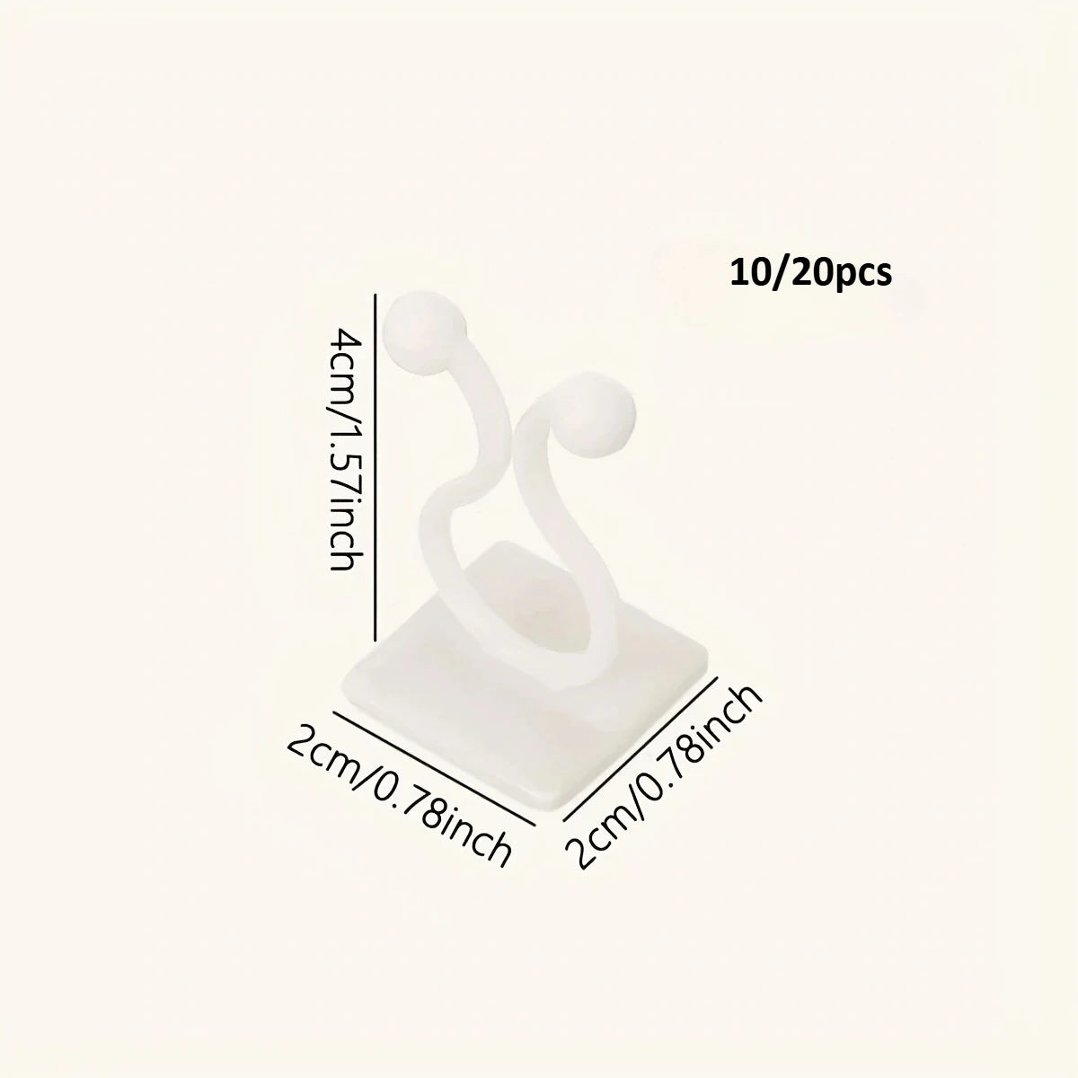 100pcs-Home Garden Plant Climbing Wall Fixture Clips Rattan Vine Fixer
