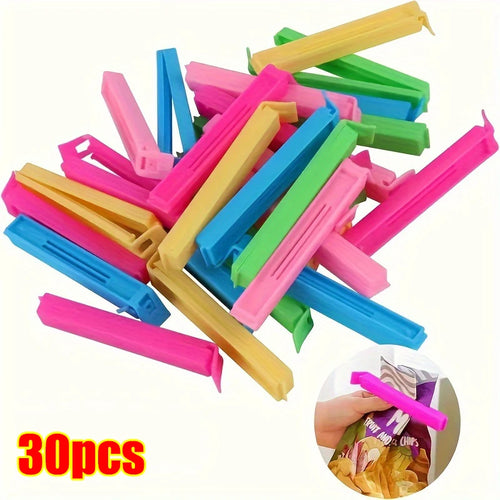 5-100PCS Food Snack Bag Sealing Plastic Clips For Packages Kitchen
