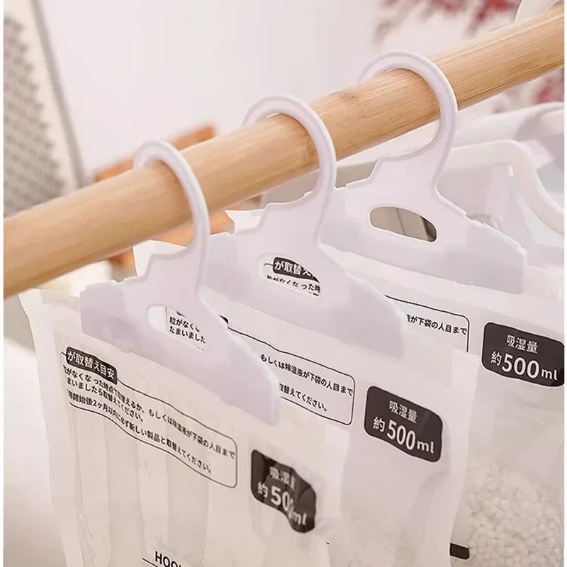 Hanging Dehumidification Bag, Water Absorption Bag, Moisture-Proof,