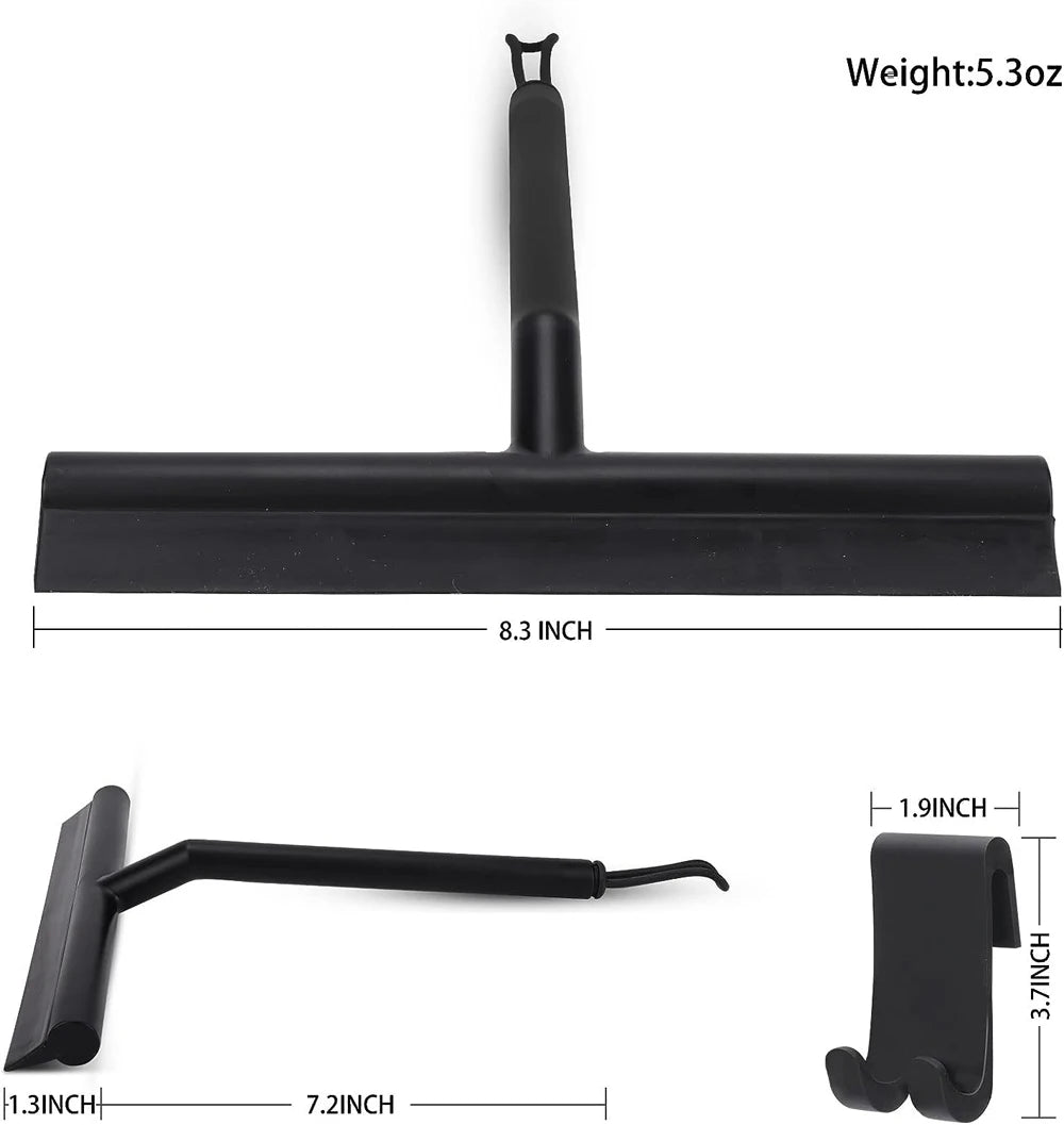 Shower Squeegee  for Glass Door Shower Wall Scraper Cleaner With