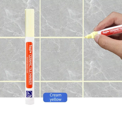 Waterproof Ceramic Tile Grout Marker, Mold-Resistant Seam Pen for