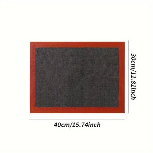 2pcs Non-stick Perforated Silicone Baking Mat-Oven Sheet Liner for
