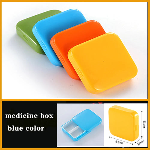 Transparent Plastic box Screw Compartment Box Jewelry Earring Display
