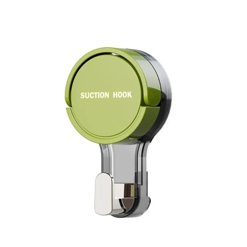 Wall Mounted Vacuum Suction Cup Hook No-Drilling Key Towel Hanger Hook