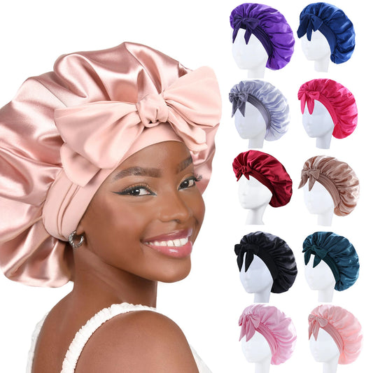 Silk Bonnet for Sleeping Women Satin Bonnet Hair Bonnet night sleep