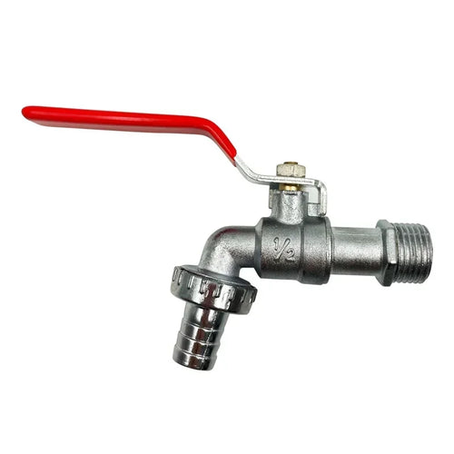 1/2inch Garden Irrigation Brass Faucet IBC Tank Water Tap Single