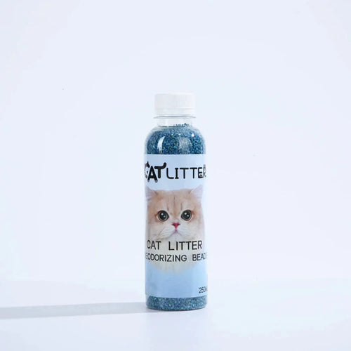 Cat Litter Deodorizing Beads Bottle - Odor Eliminator for Comfortable