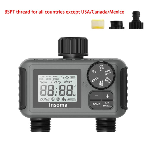 Insoma Smart Irrigation Watering System Dual Outlets Automatic Water