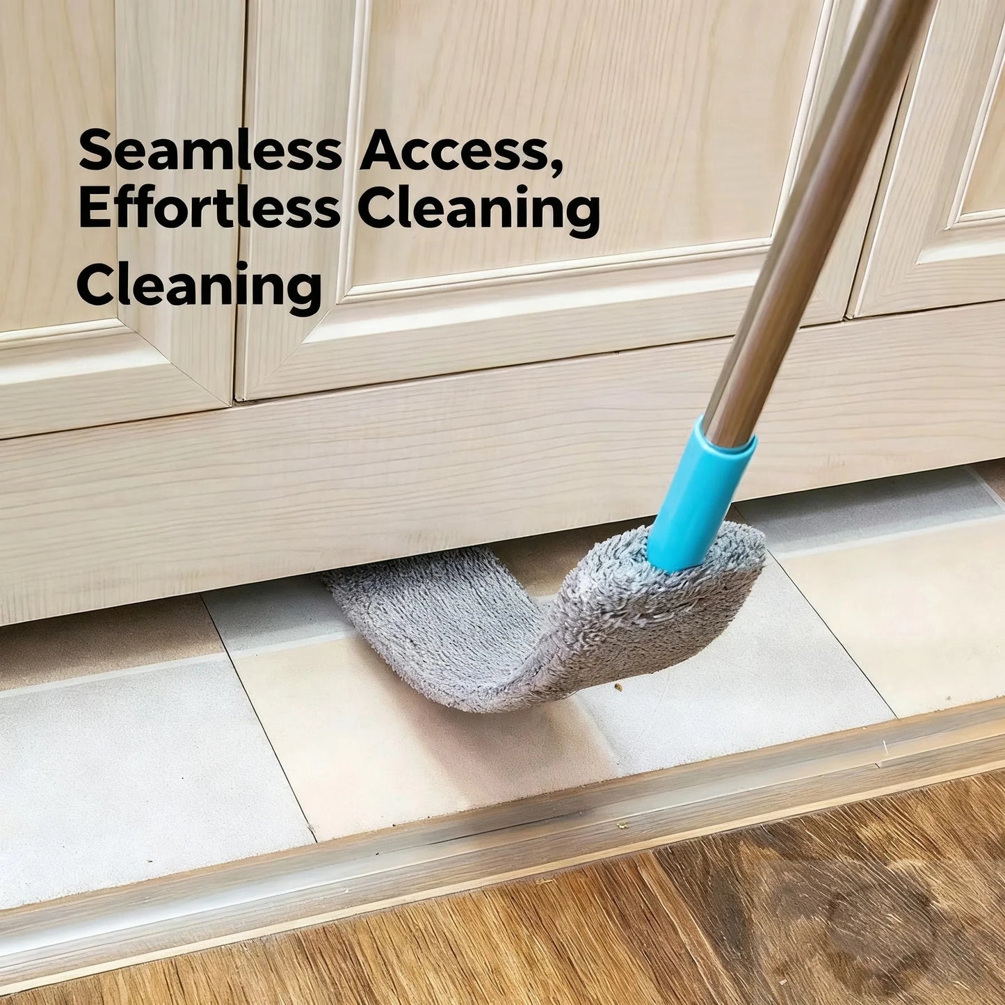 Extendable Long Handle Mop Telescopic Duster with Bendable Head -