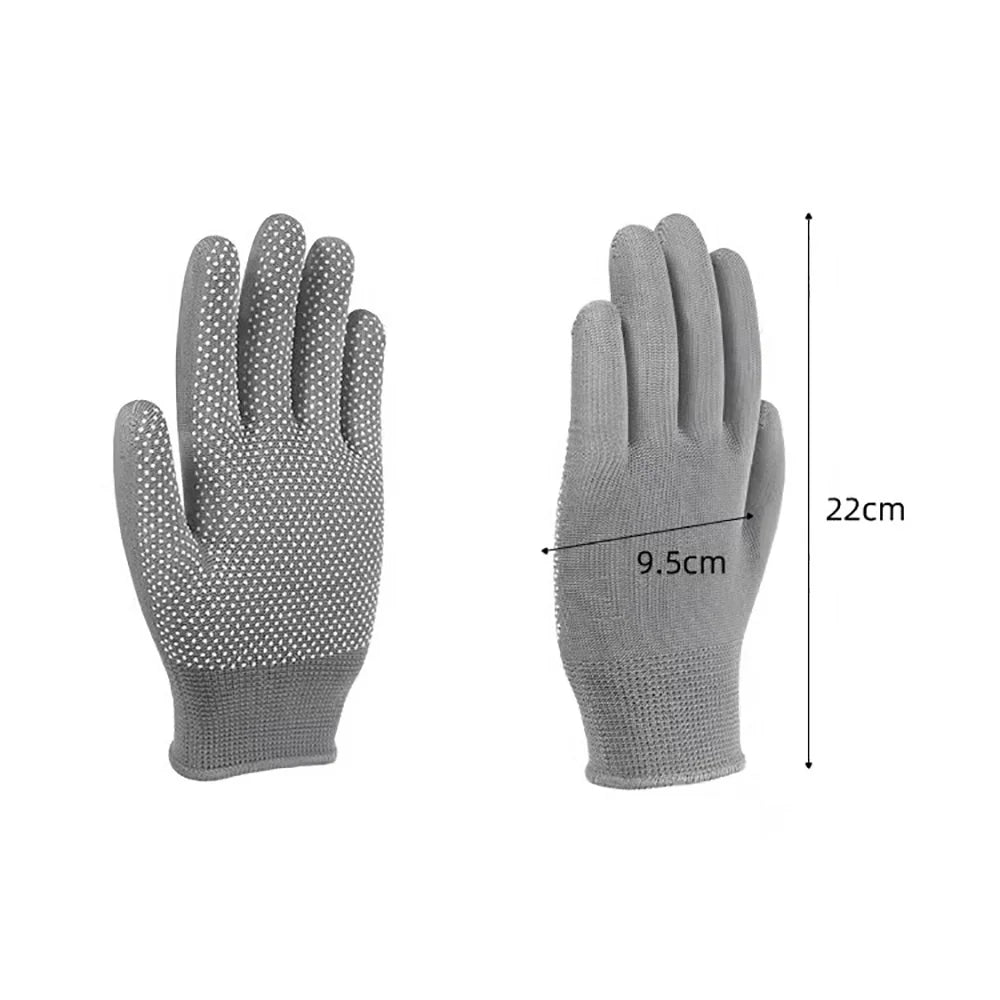 10PCS Nylon Gloves Breathable Non-Slip for Cycling Fishing Camping