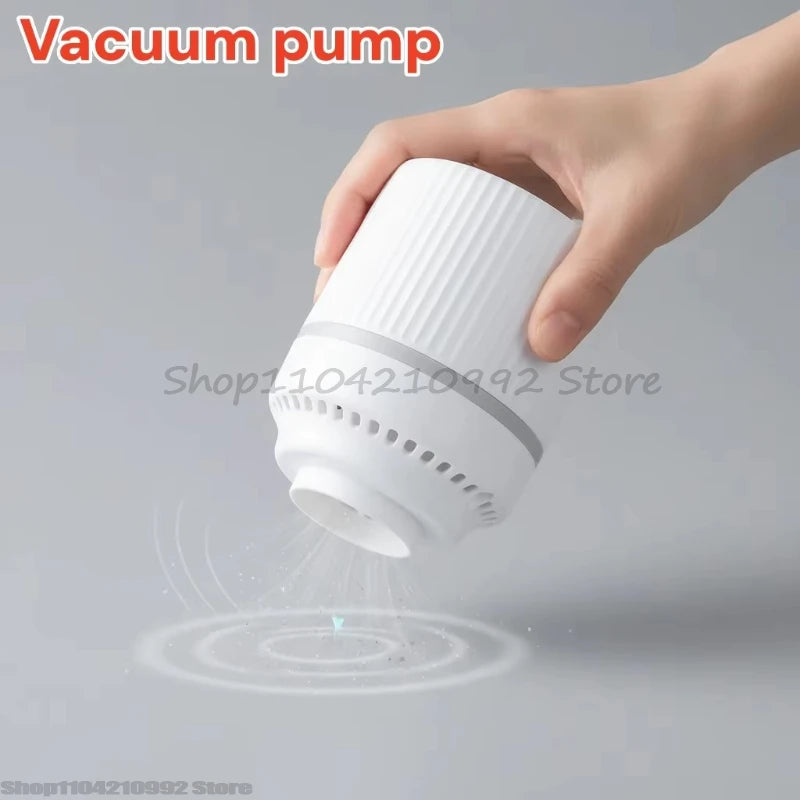 Electric Vacuum Pump for Storage Bags EU US Plug Portable Air