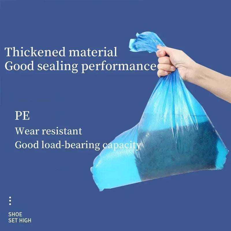 Disposable Rain Shoe Cover Waterproof and Non-slip Plastic Outdoor