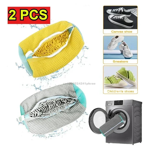 Sneaker Washing Net Bag To Wash Slippers Shoe Laundry Net Washing