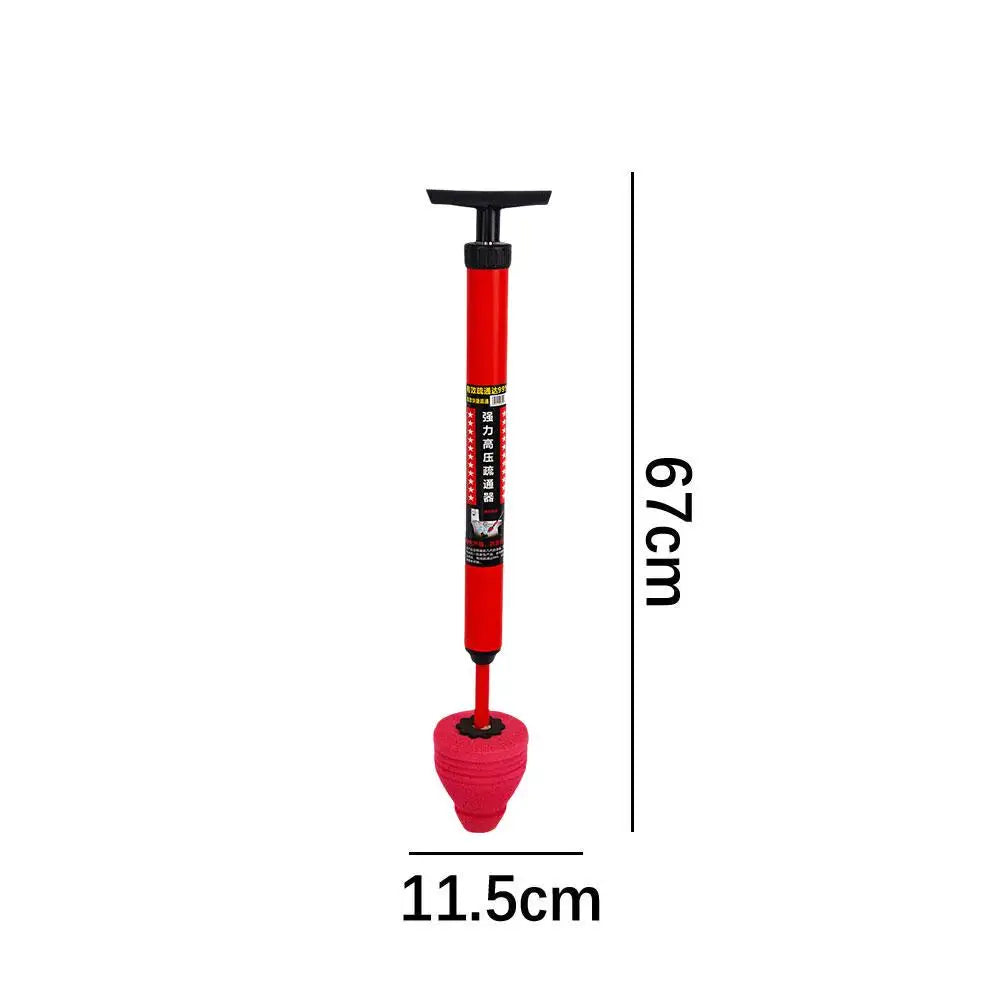 1Pc High Pressure Toilet Unblock One Shot Toilet Pipe Plunger Silicone