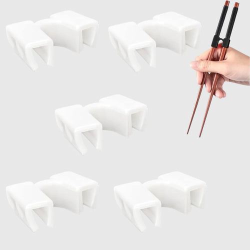 5 PCS Reusable Chopsticks Helpers Training Chopstick Hinges Connector
