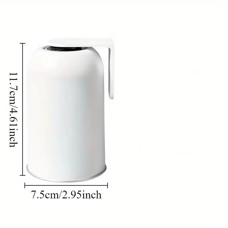 Magnetic Mouthwash Cup 304 Stainless Steel Tooth Brushing Cups Wall