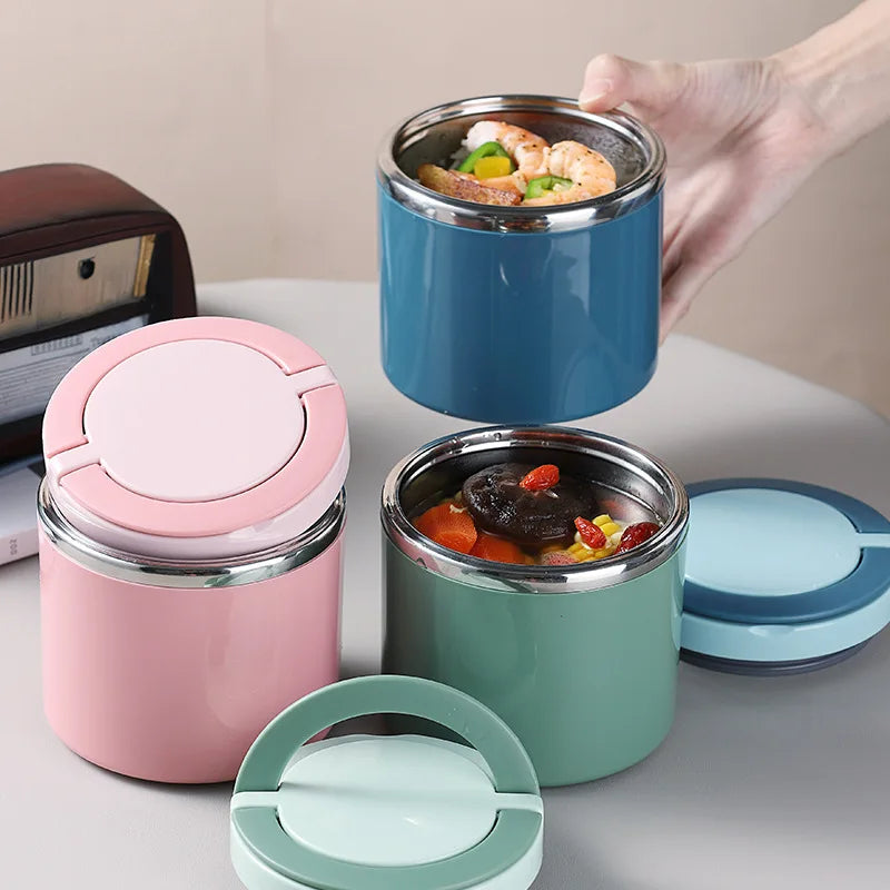 630/1000ml Food Thermal Jar Insulated Soup Cup Thermos Containers