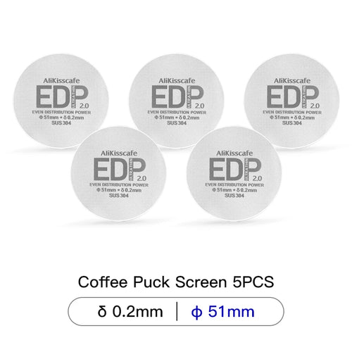 Alikisscafe Espresso Puck Screen Filter Stand 51mm 53.5mm 58.5mm For