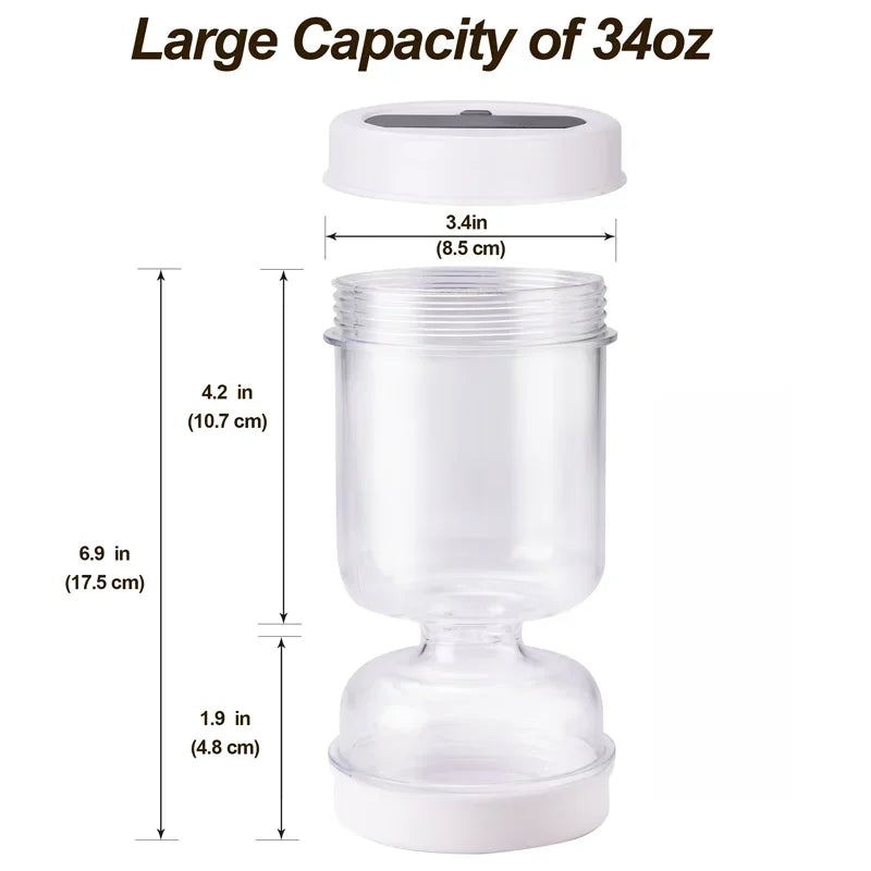 Pickles Jar With Forks Dry and Wet Dispenser Pickle and Olives