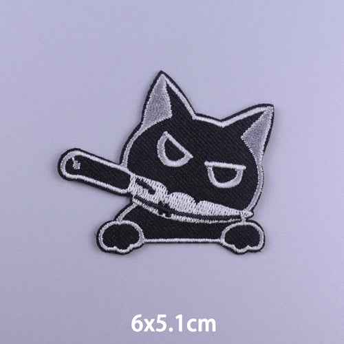 Punk Funny Patch Iron On Patches For Clothing Thermoadhesive Patches