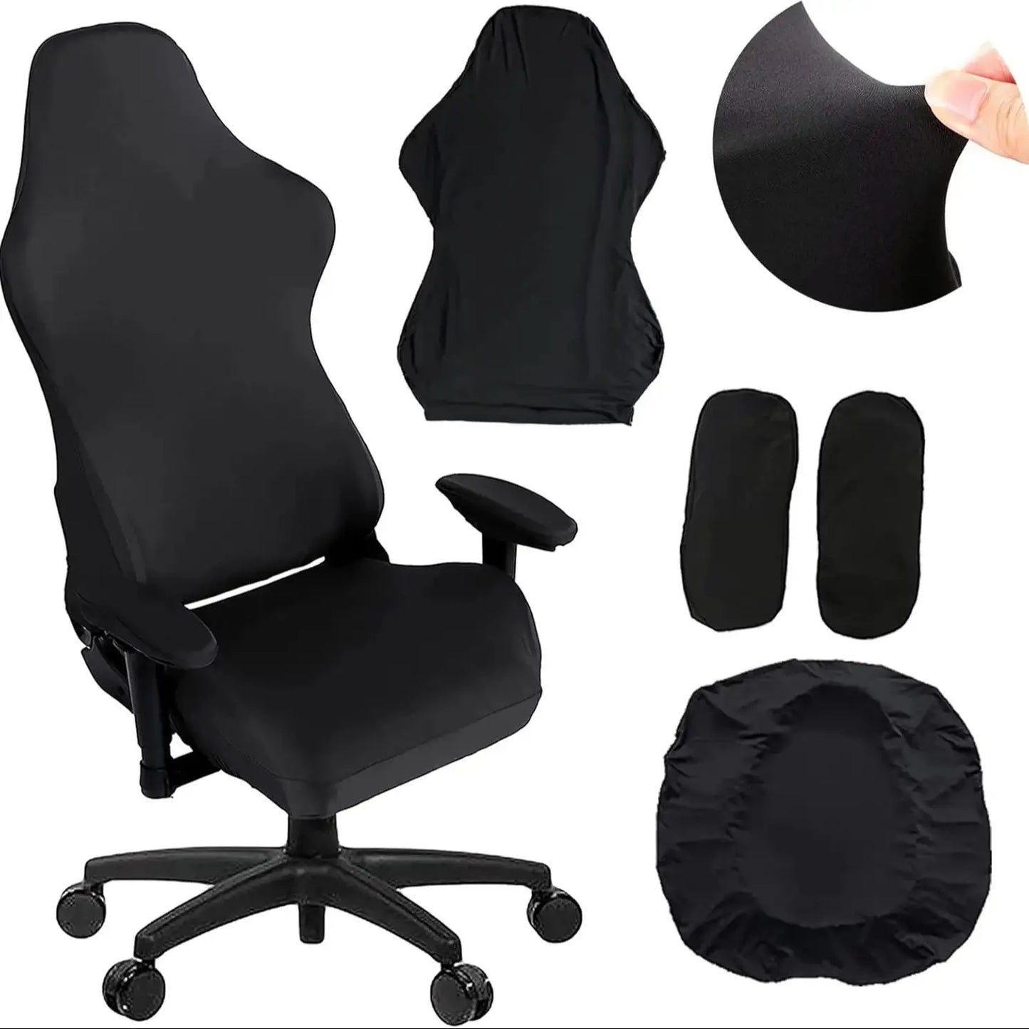Gaming Chair Cover-Gaming Chair seat Cover 4pc/Set Gaming Chair Covers