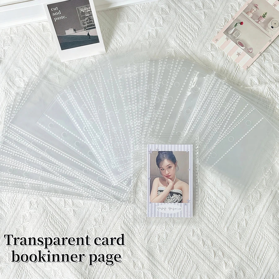 10/20/30/50 Pieces/Bag M5/A6/A7 Transparent Binder, Plastic Protective