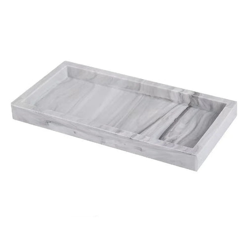 A multifunctional bathroom countertop storage tray, hand sanitizer