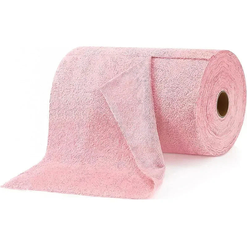 Reusable Cleaning Wipe Household Kitchen Cloth Microfiber Towel Rolls