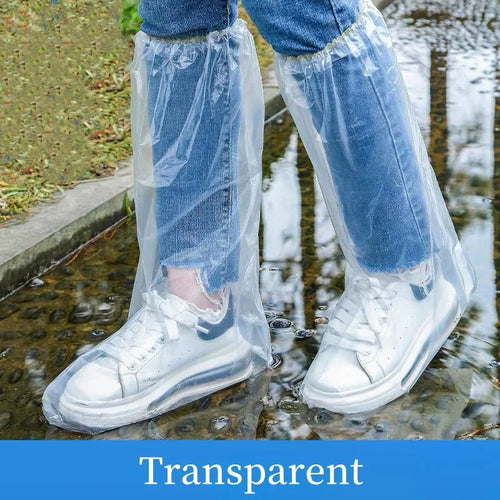 Disposable Rain Shoe Cover Waterproof and Non-slip Plastic Outdoor