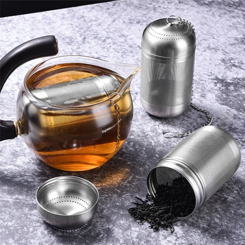 Tea Strainer Stainless Steel Tea Infuser Tea Leaves Spice Seasoning