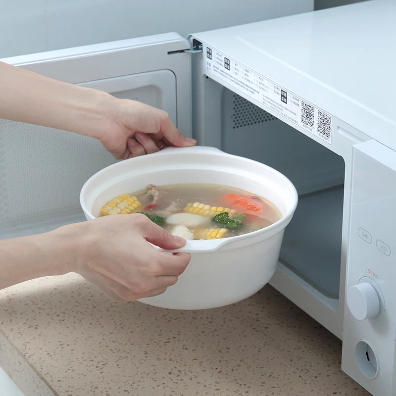 GIANXI Microwave Oven Special Box Heated Soup Pot Rice Steamed Hot
