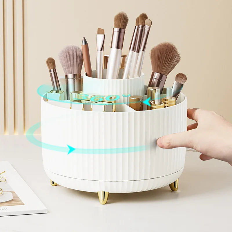 360 Rotating Makeup Desktop Cosmetic Storage Box Organizer Large