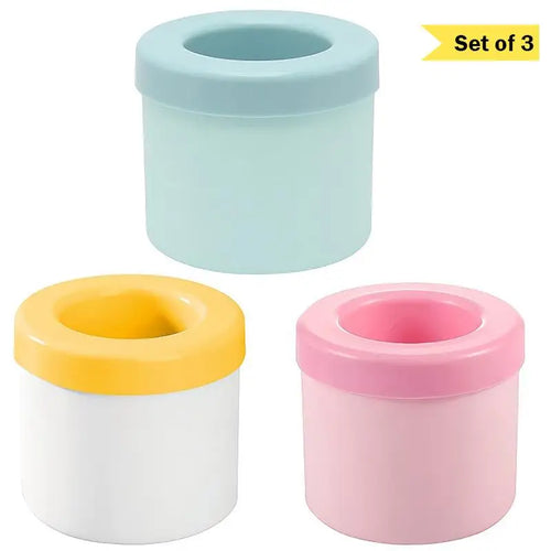 Silicone Ice Cube Mold Round Ice Bucket Summer Homemade DIY