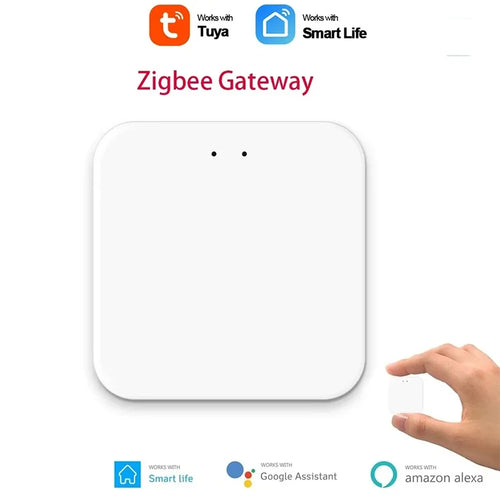 2PCS Tuya Zigbee WiFi Temperature Humidity Sensor Home Connected