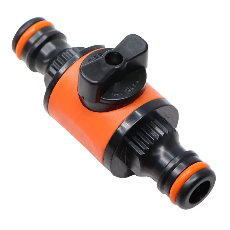 1PC/2PCS 16MM Equal Garden Hose Shut Off Valve Fitting Plastic Tubing