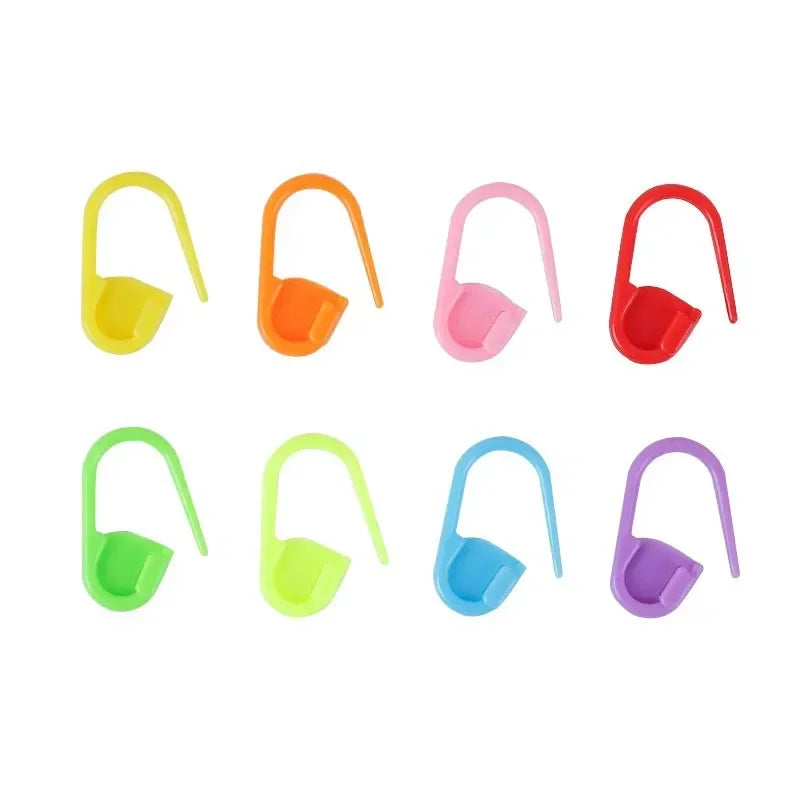 Colorful Knitting Stitch Markers Small Pin Tools Essential for