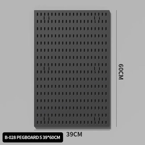 No-Drill Gaming Room Pegboard, Wall Organizer for Controller,