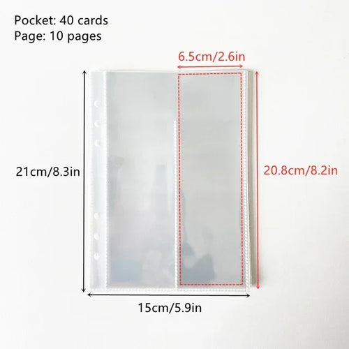 A5 Photocard Binder Cover Kpop Photo Album Simple Card Binder Collect