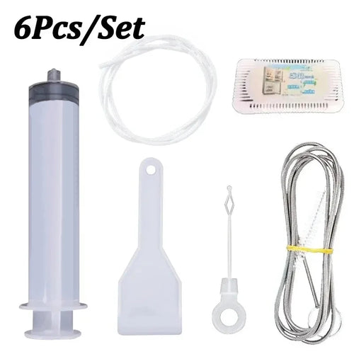 5/6 Pcs Refrigerator Drain Hole Clog Remover Fridge Hole Brush Water