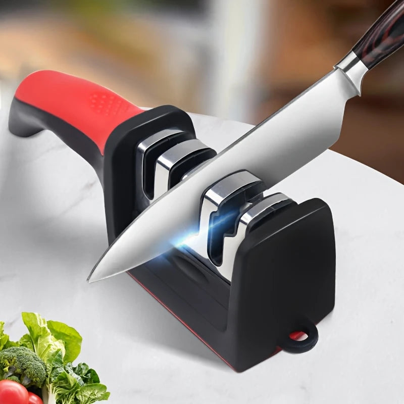 1pc professional blade sharpener, tungsten diamond ceramic sharpening