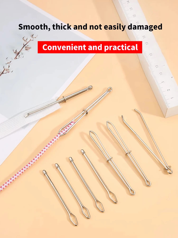 2/3/5/10pcs Stainless Steel Garment Clips Sewing DIY Tools Elastic