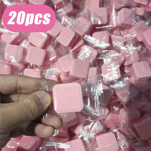 3-20Pcs Toilets Cleaning Effervescent Tablet Toilet Cleaner Deodorant