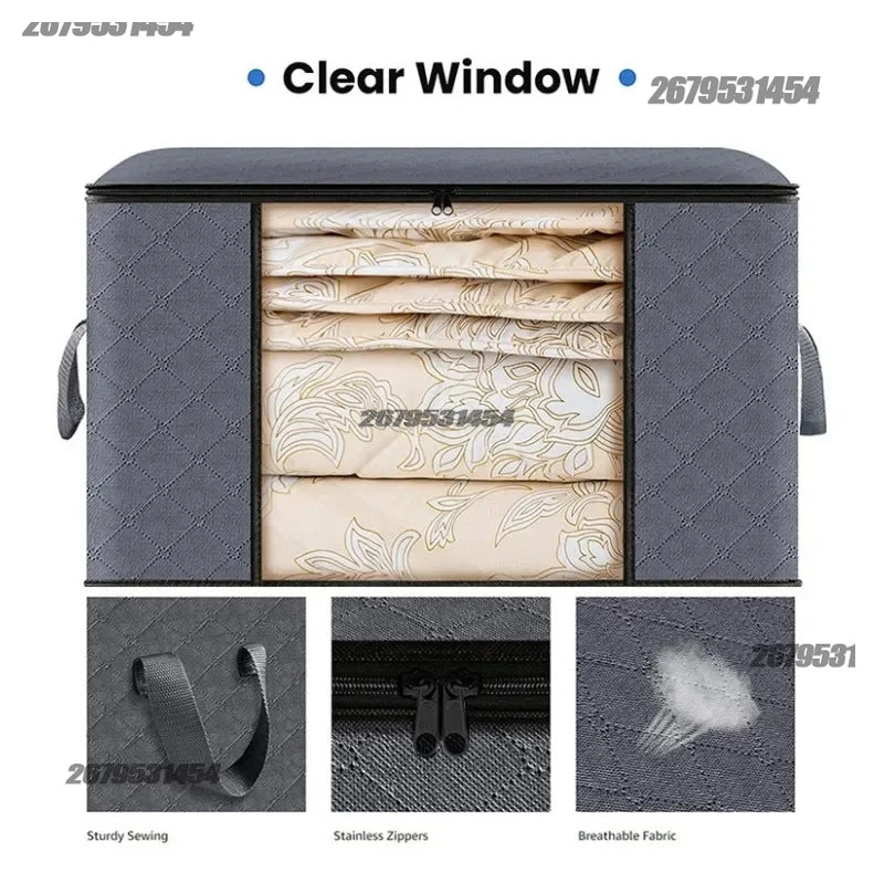 Storage Bags Shopping Suitcase Organizer Large Capacity Clothes