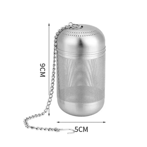 Tea Strainer Stainless Steel Tea Infuser Tea Leaves Spice Seasoning