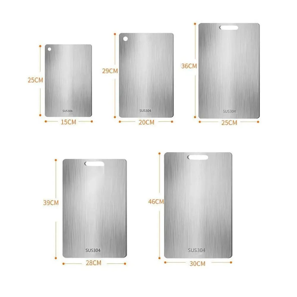Thickened Stainless Steel Cutting Board Antibacterial and Mildew-proof