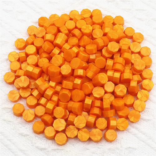 100pcs/bag Octagon Sealing Wax Beads For Seal Stamp, Handmake