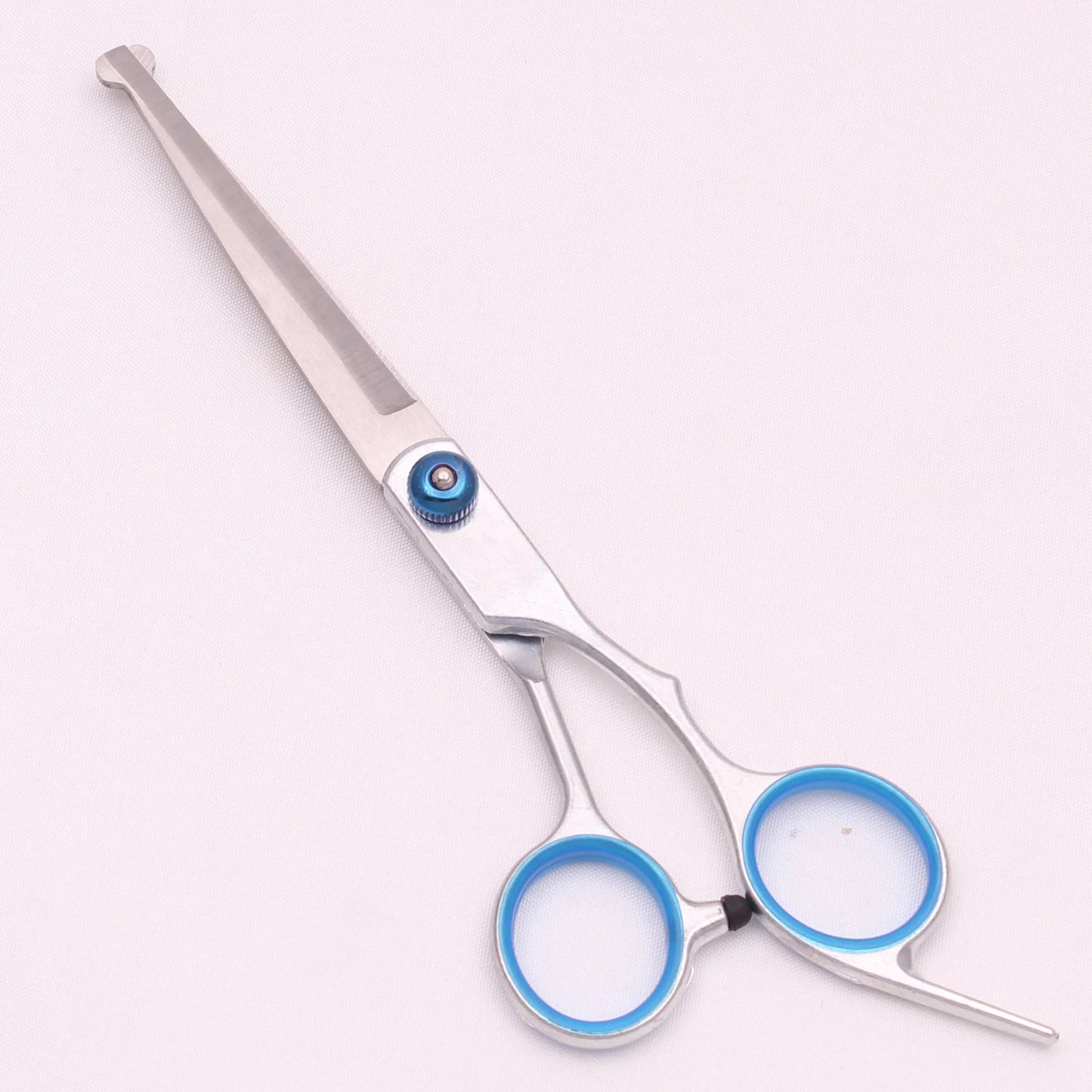 6.0'' Pet Grooming Safety Scissors Hair Cutting Curved Thinning Comb