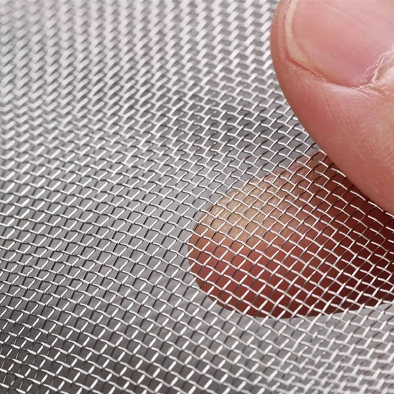 304 Stainless Steel Mesh Woven Metal 30 Mesh Hole 0.07mm Suitable for